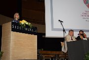 Почётный гость закрытия Конгресса – Мария Туулия Лохела, спикер парламента Финляндии